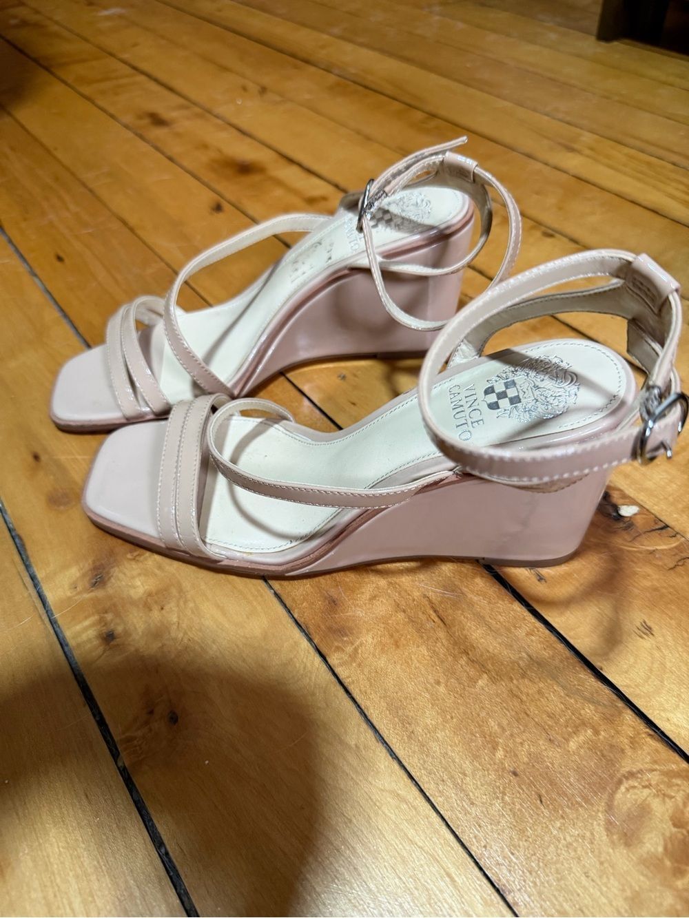 Vince Camuto Wedding Sandal Heeled Light Tan Size 9 Women's